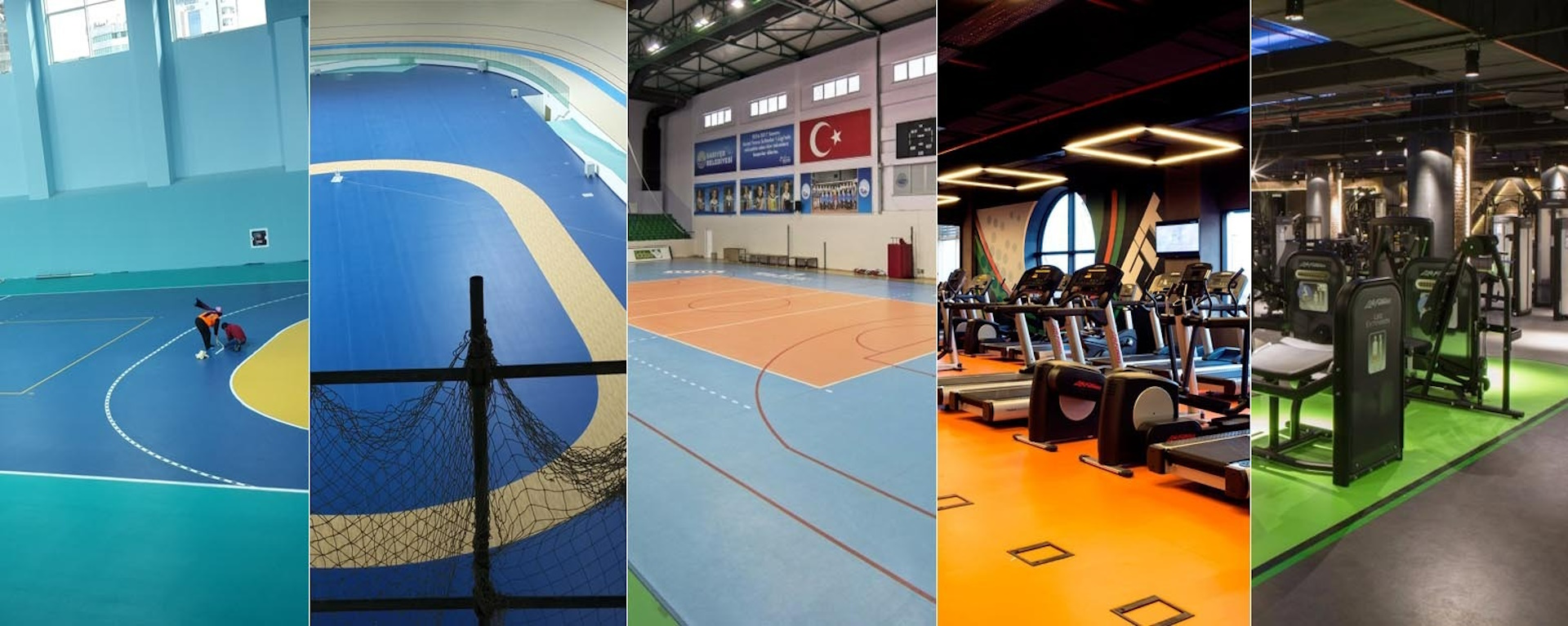 Spor Salonu Zemin Kaplamaları